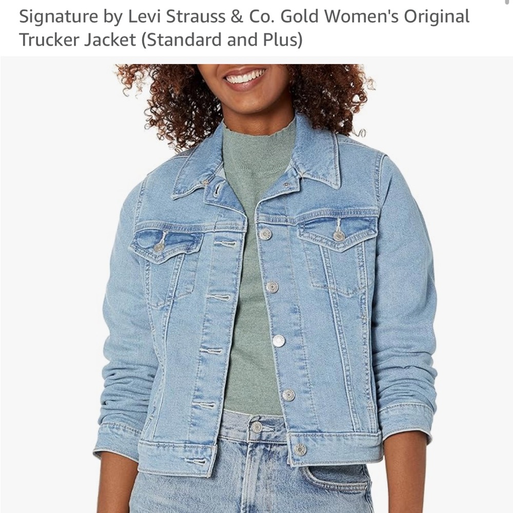 Signature by Levi Strauss Light Blue Denim Jacket